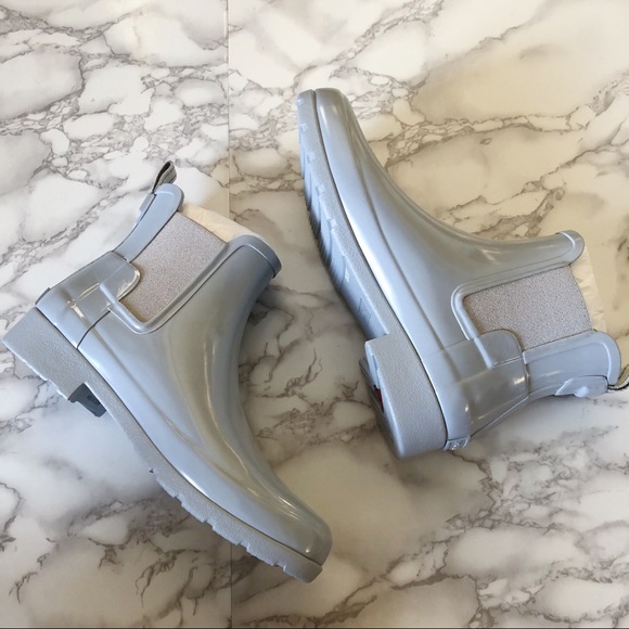 NWT HUNTER Refined Chelsea Short Rain Boots - Picture 3 of 8